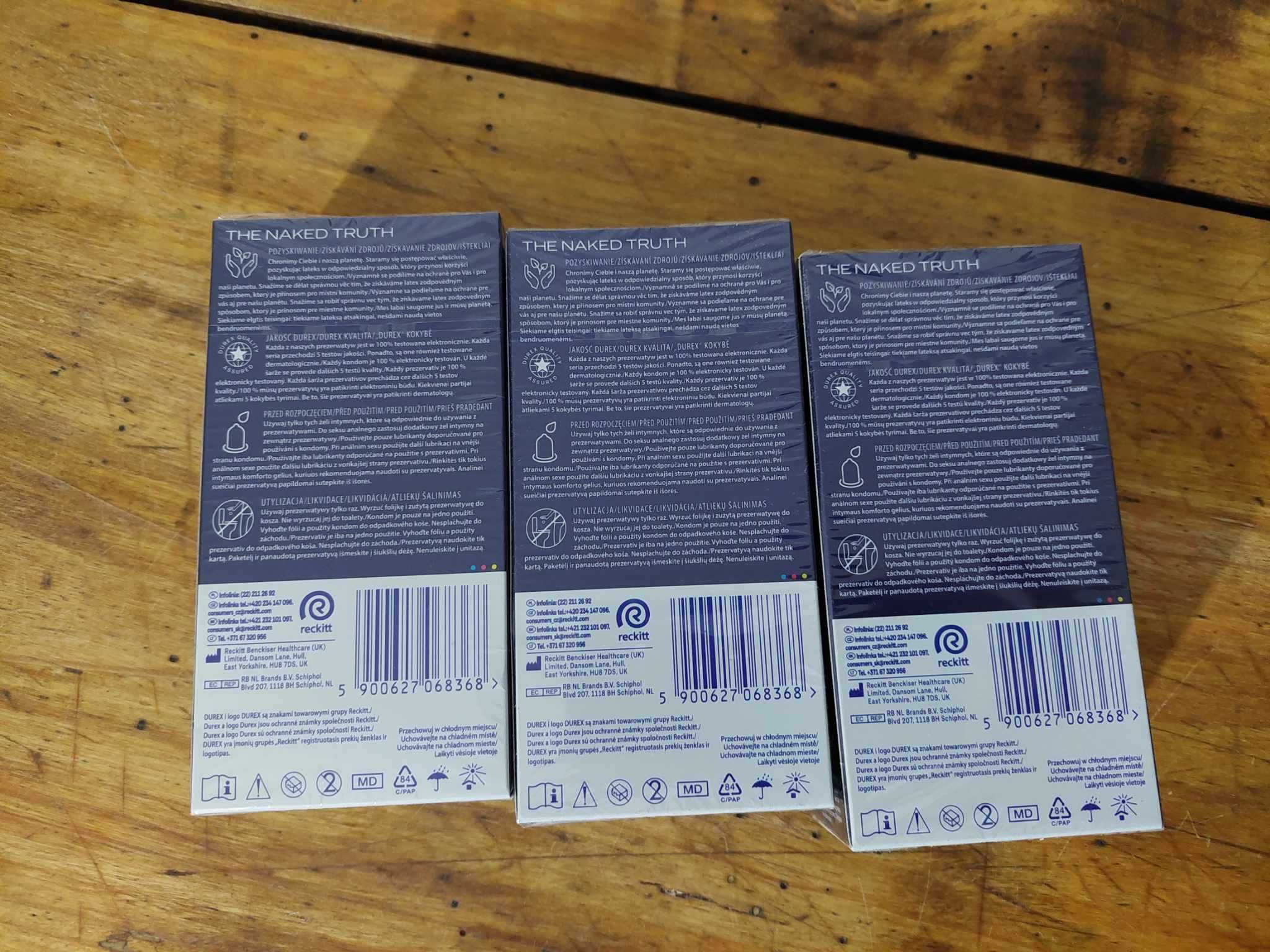 Durex Intense Regular Fit – Zestaw 3x 10 sztuk