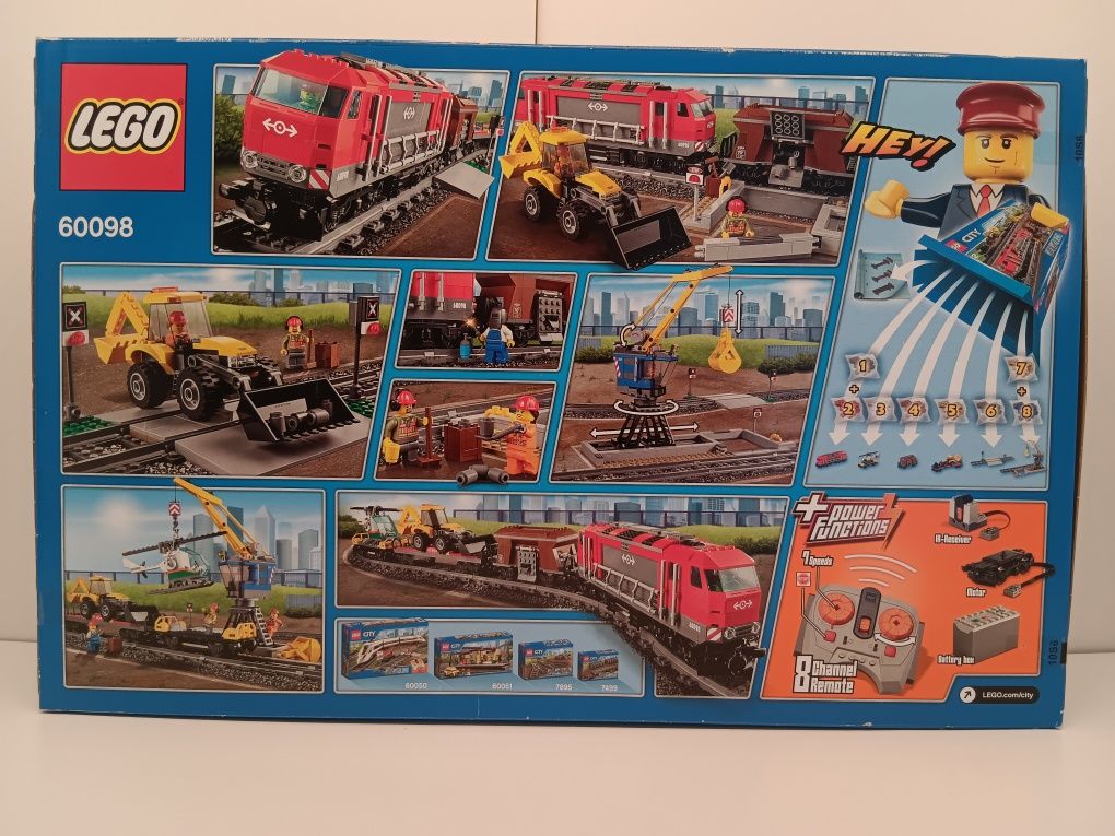 Nieotwarte Lego City 60098 Pociąg Towarowy