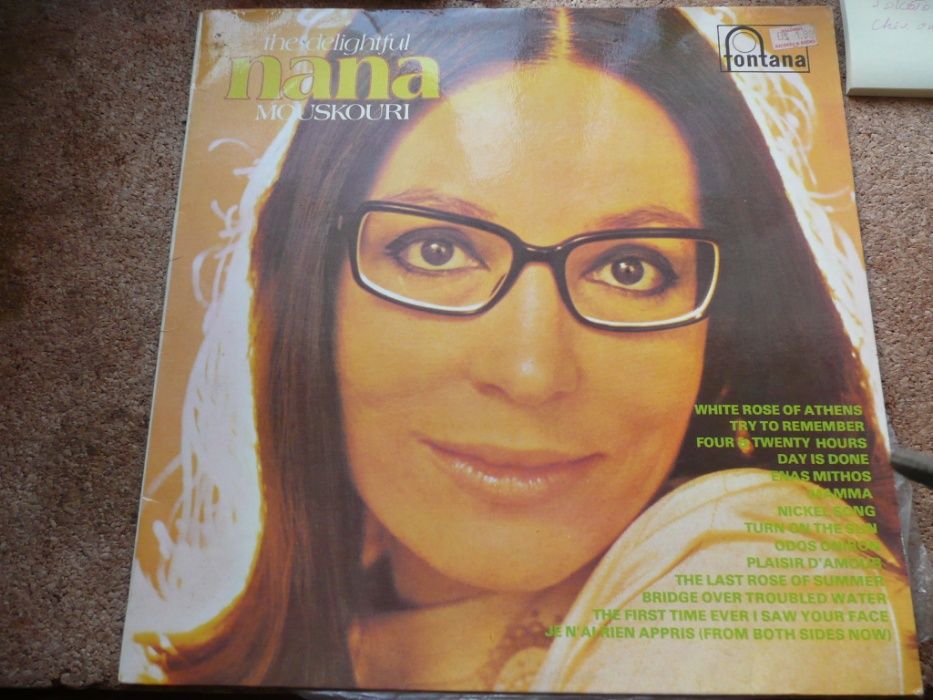 Nana Mouskouri THE DELIGHTFUL płyta winylowa