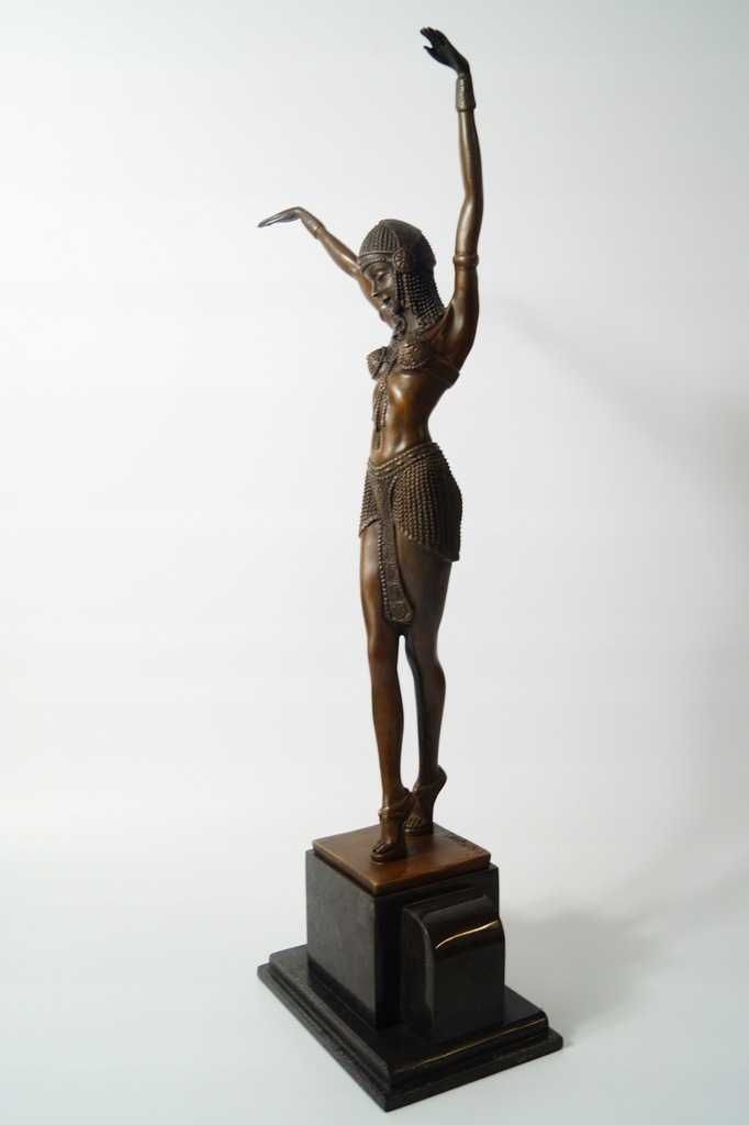 CHIPARIUS TANCERKA rzeźba figura z brązu duża 57 cm
