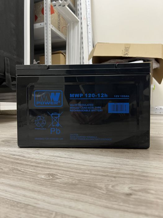 Акумулятор гелевий MW Power AGM MWP 12V 100Ah