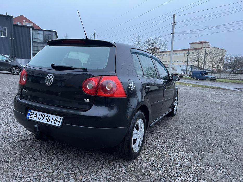 VW Golf V 1.6 MPI газ/бензин