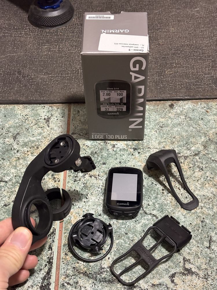 Garmin Edge 130 Plus + akcesoria