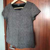 T-Shirt com padrão preto e beje, H&M