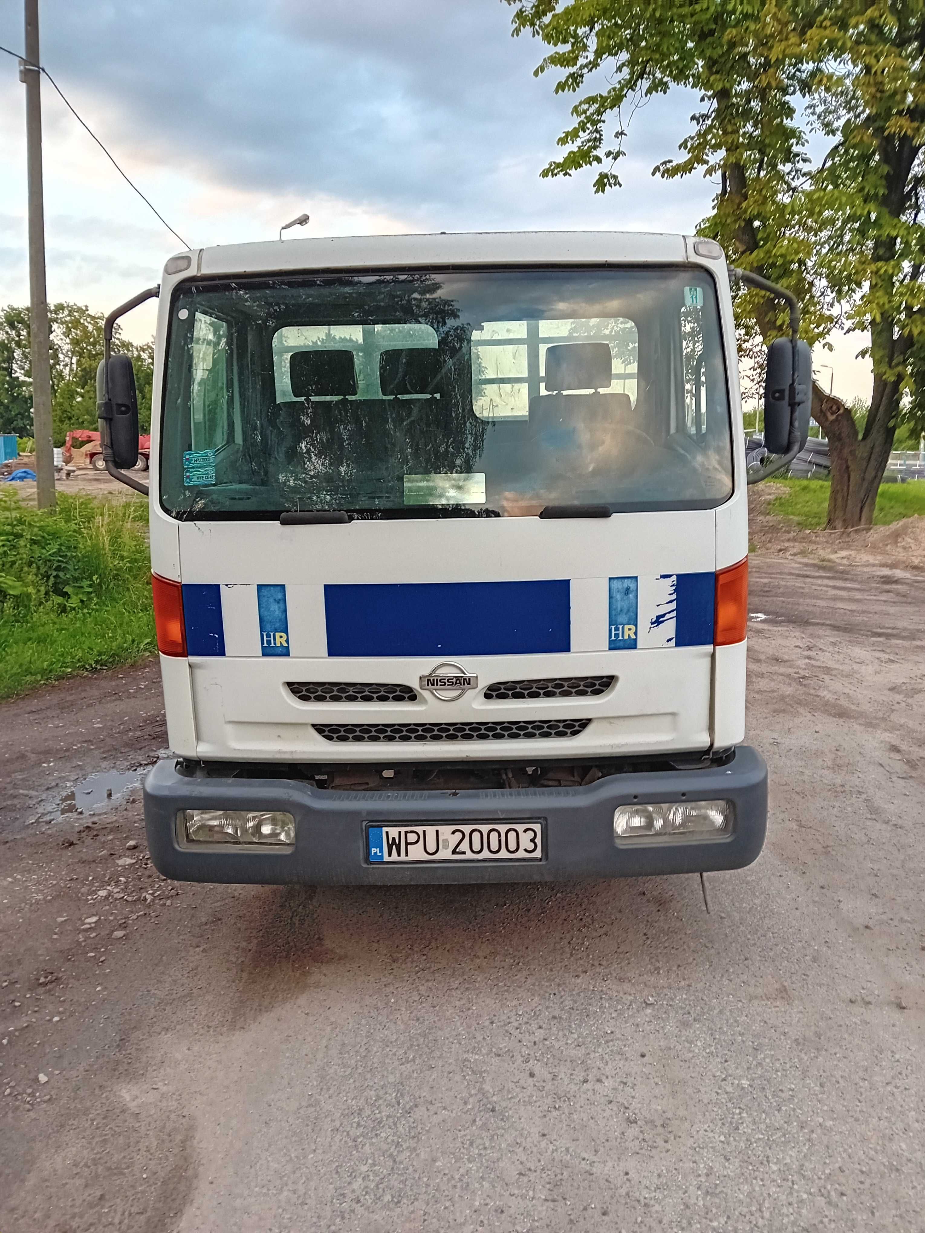Nissan Atleon Aluminiowy kiper Sutter wywrotka 3 stronna 3.5t kat.b !