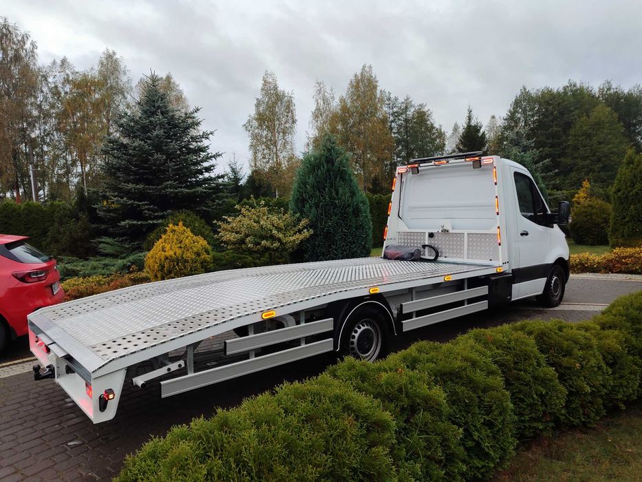 MERCEDES SPRINTER 12.2020 r Salon PL AUTO LAWETA Nowy najazd