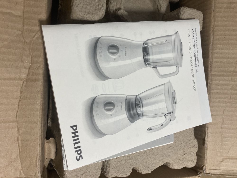 Blender kielichowy Philips 400W 1,5 l z Anglii