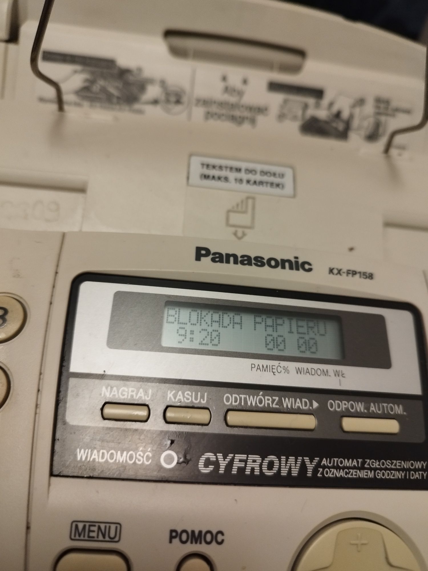 Panasonic tefaks KX