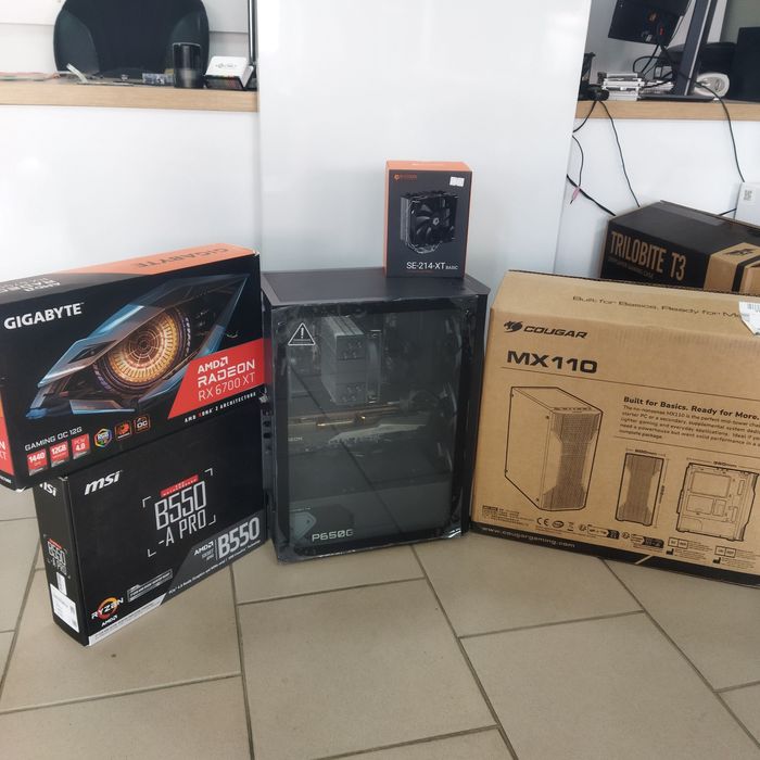 Ігровий ПК ryzen7 5700x/RX6700XT/32gb 3600mhz/ssd 512gb.