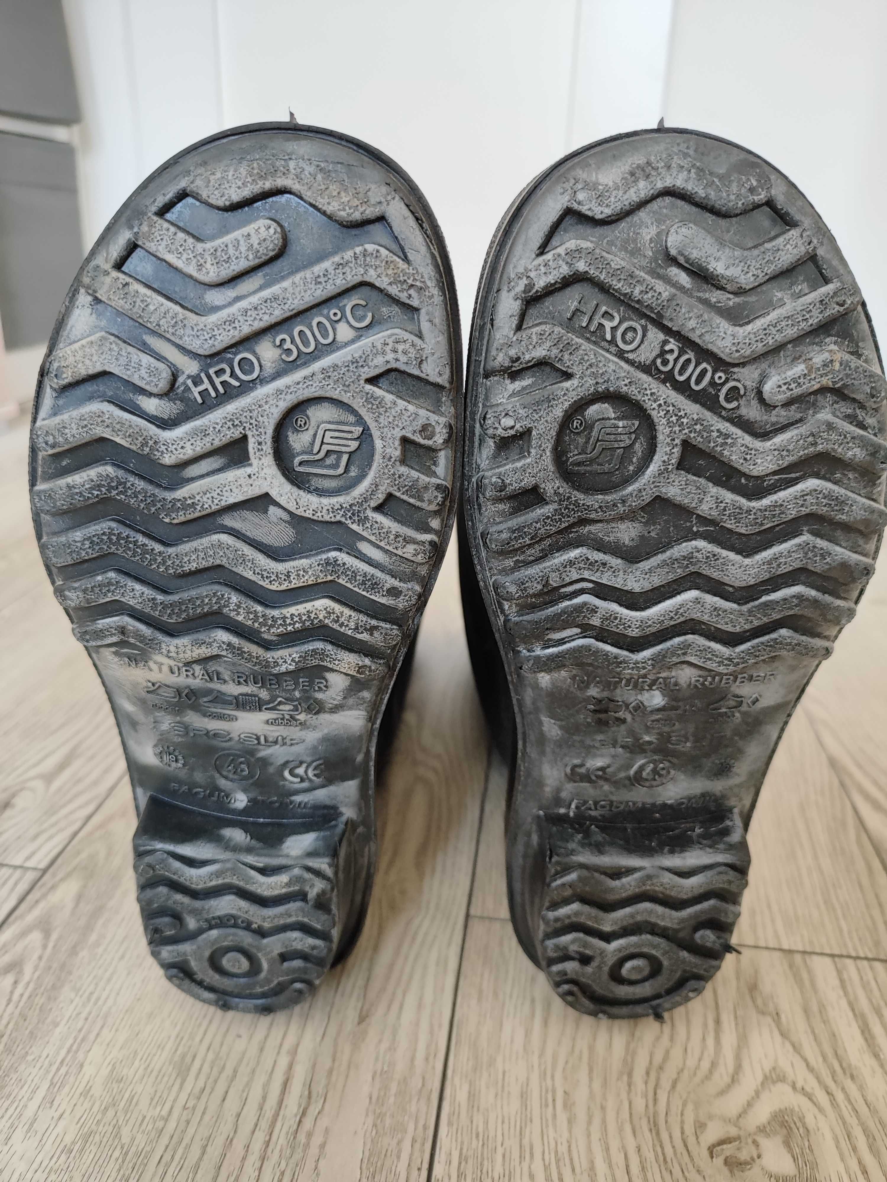 Buty robocze, gumowce z noskiem, męskie, Fagum Stomil