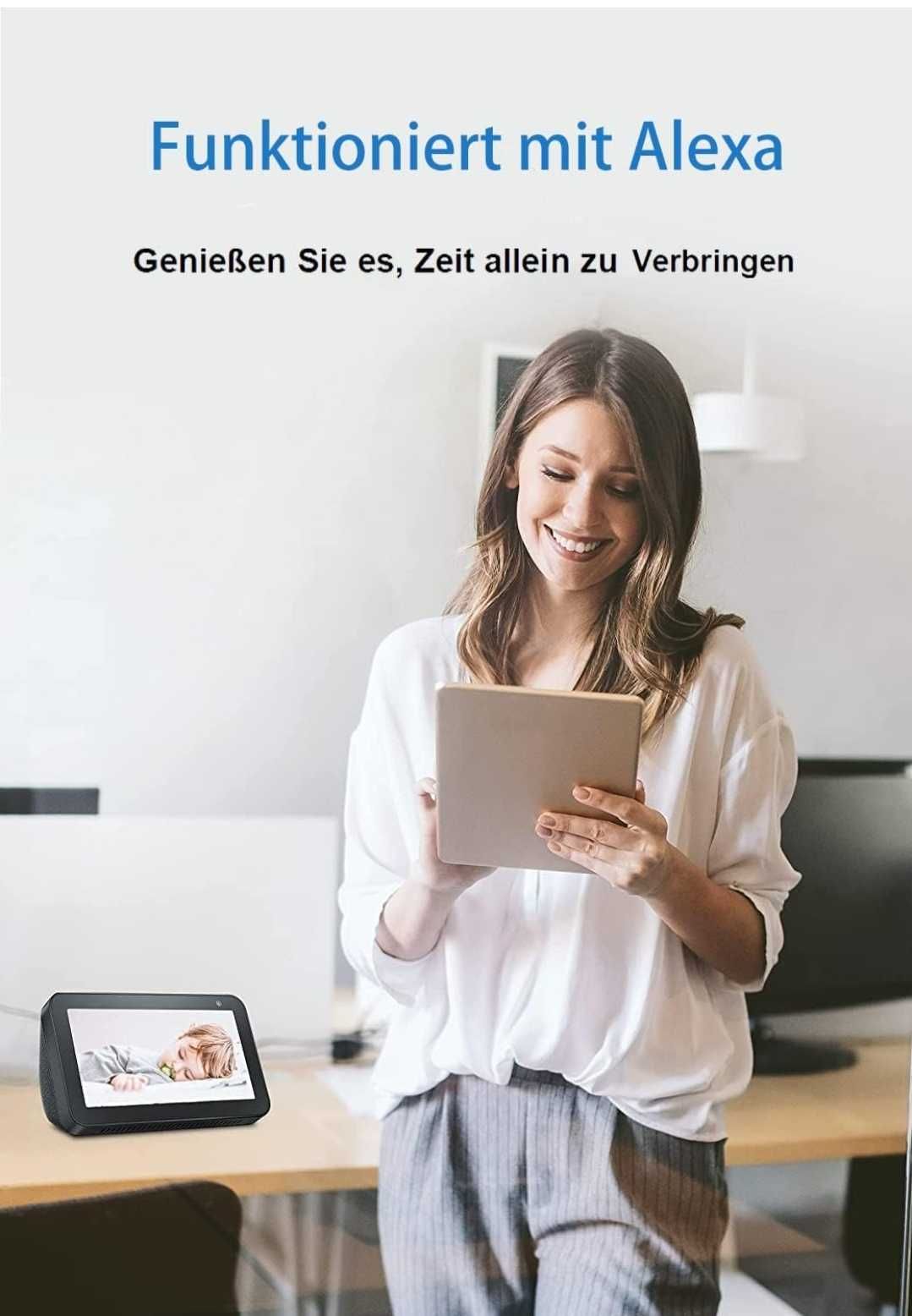 Inteligentna wewnętrzna kamera Wi-Fi laxihub M1 Full HD  zestaw 2 szt.