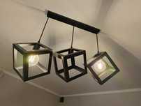 Lampa pokojowa kwadraty
