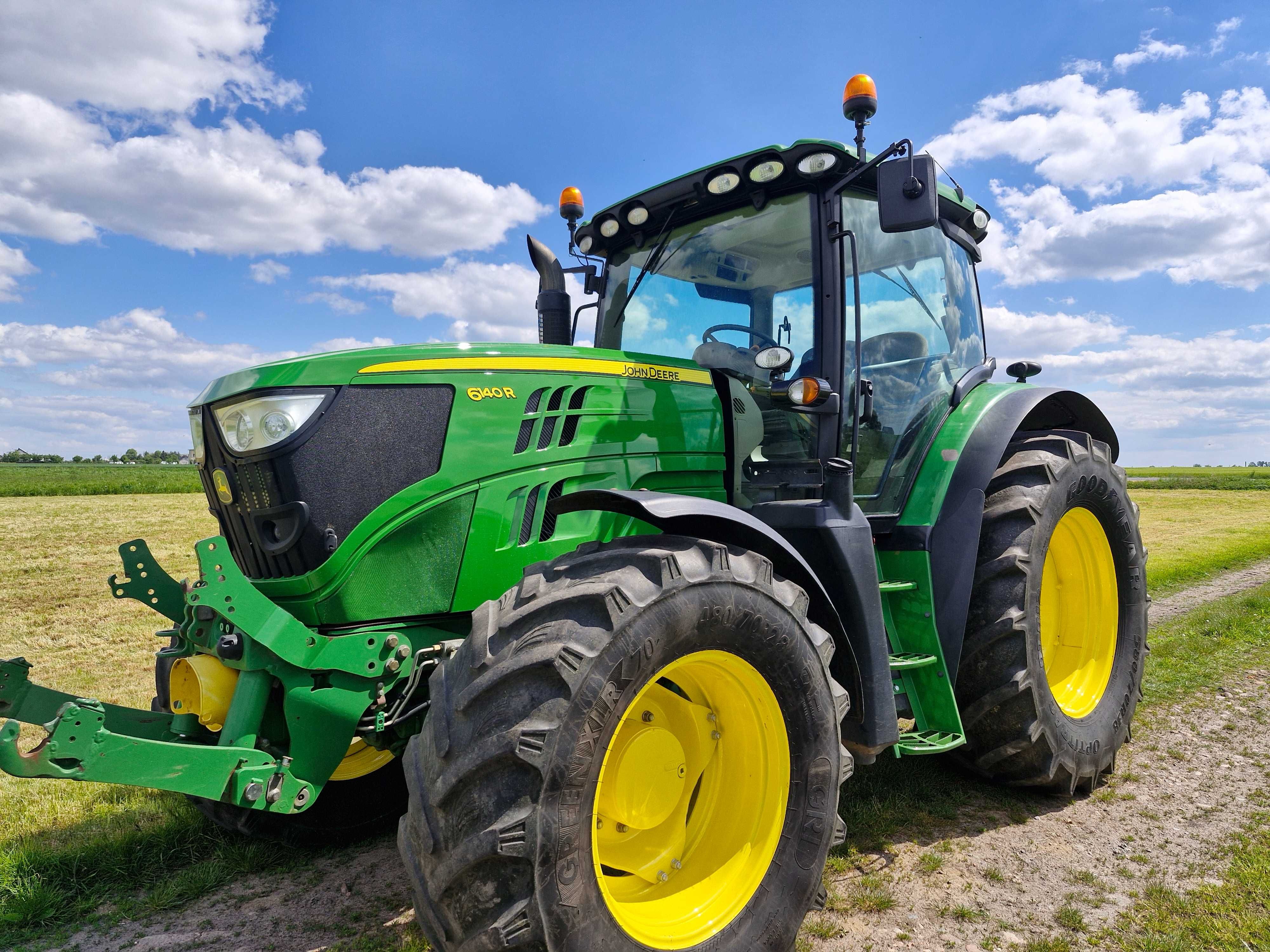 John Derre mod 6140R skrzynia direct drive 2013 rok