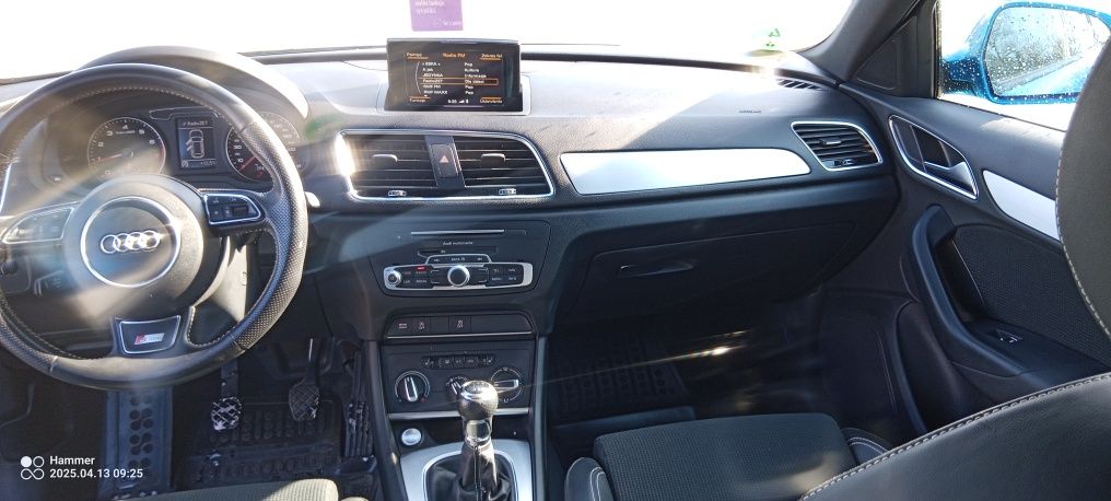 Audi Q3 Sline  2016r. 1.4 150KM manual skóry panorama dach