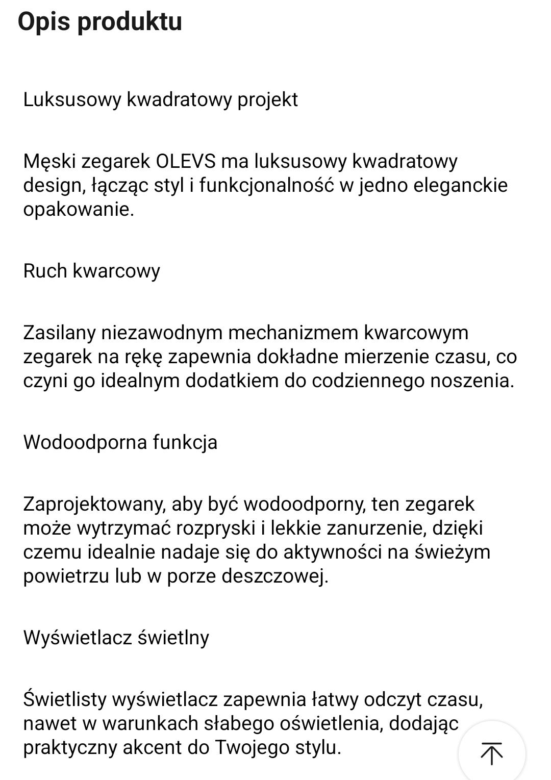 Luksusowy zegarek.  Duża koperta. NOWY! Dostępne 3 sztuki!