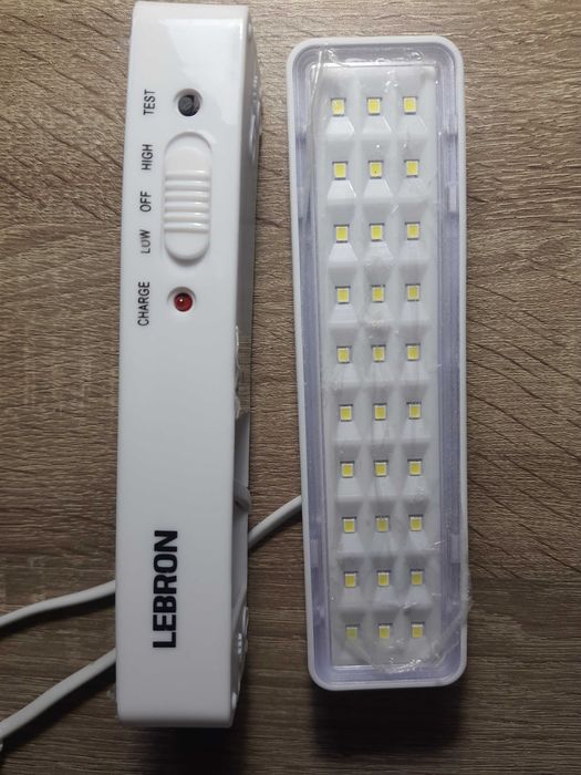 Аварійний світильник lebron l-el-230; аварийный светильник Б/В