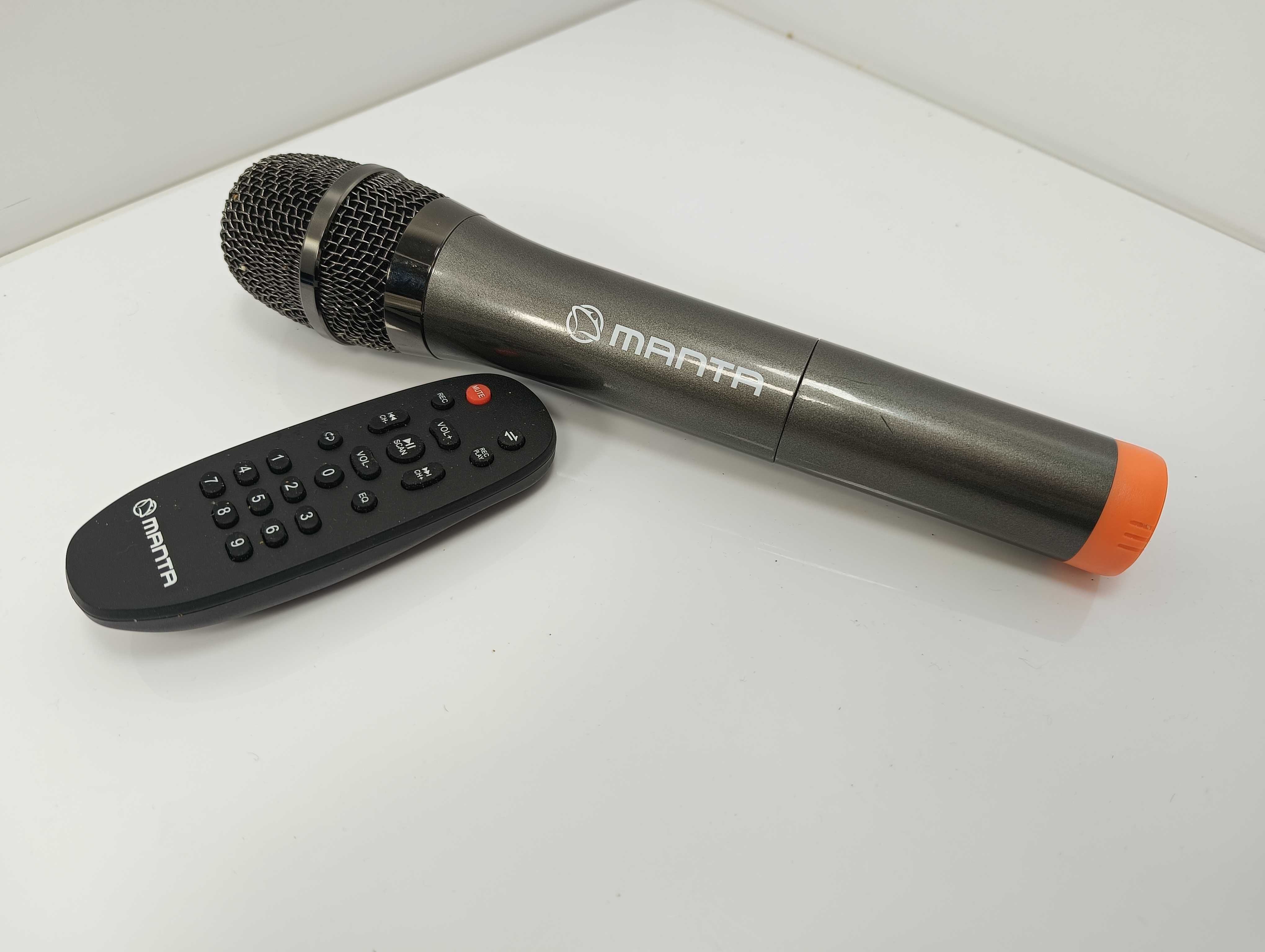 Głośnik Karaoke Bluetooth Manta Spk5310pro Mikrofon 120w + Gw