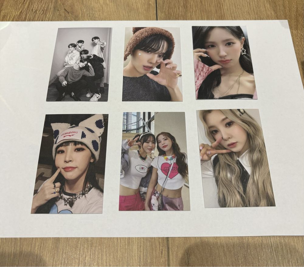 Kpop set kart mamamoo kep1er cix gidle