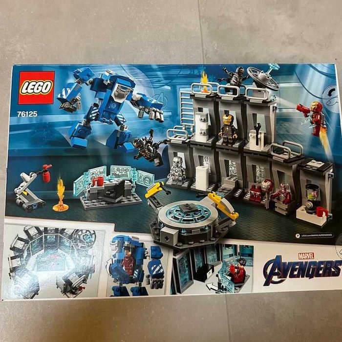 Lego 76125 Зал броні Залізної людини