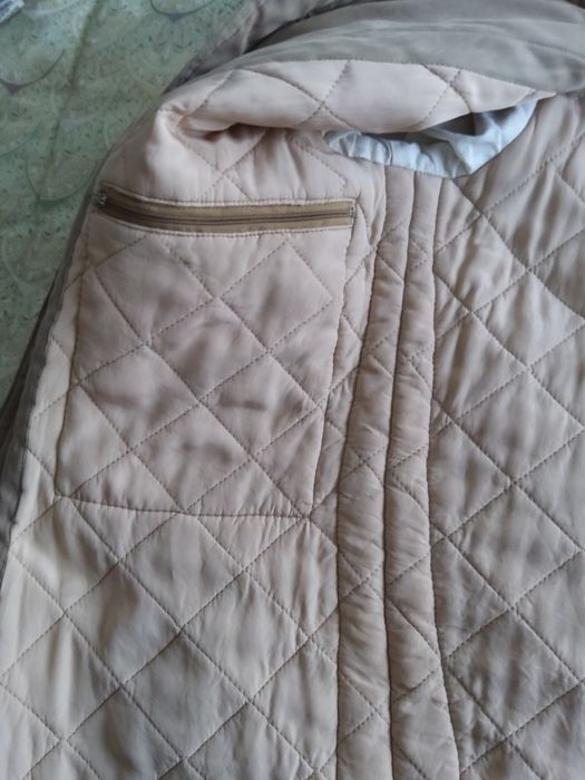 Blusão de Homem XL bege acolchoado