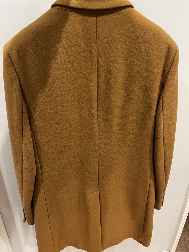 Casaco longo Camel - Zara