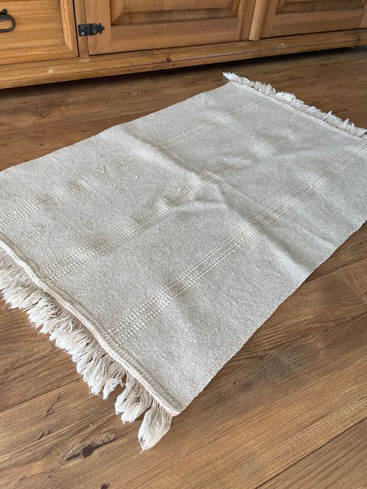 Dywanik boho Ikea 80x55 frędzle