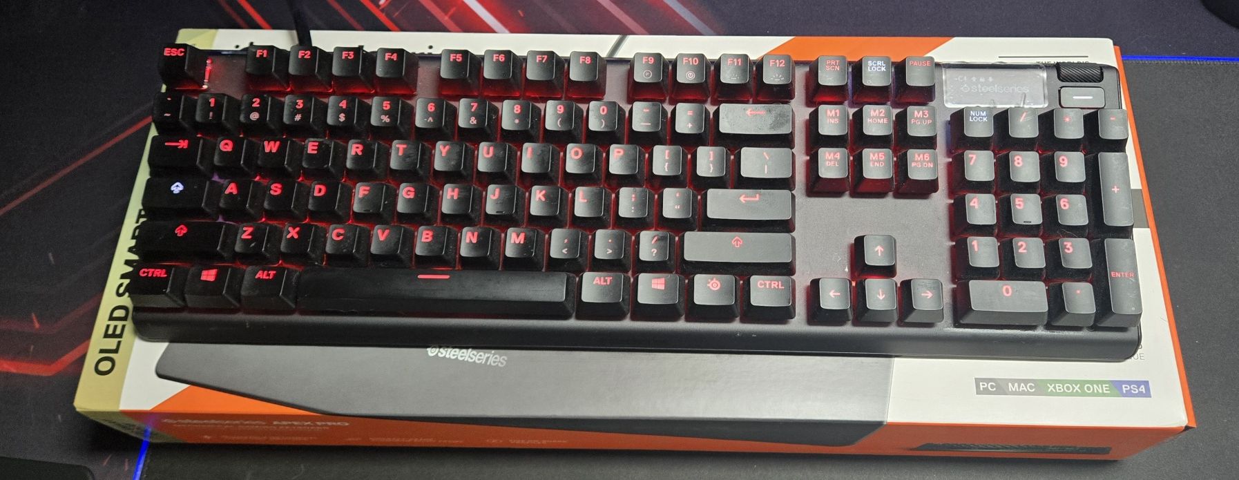 Klawiatura mechaniczna SteelSeries Apex PRO (stan idealny)