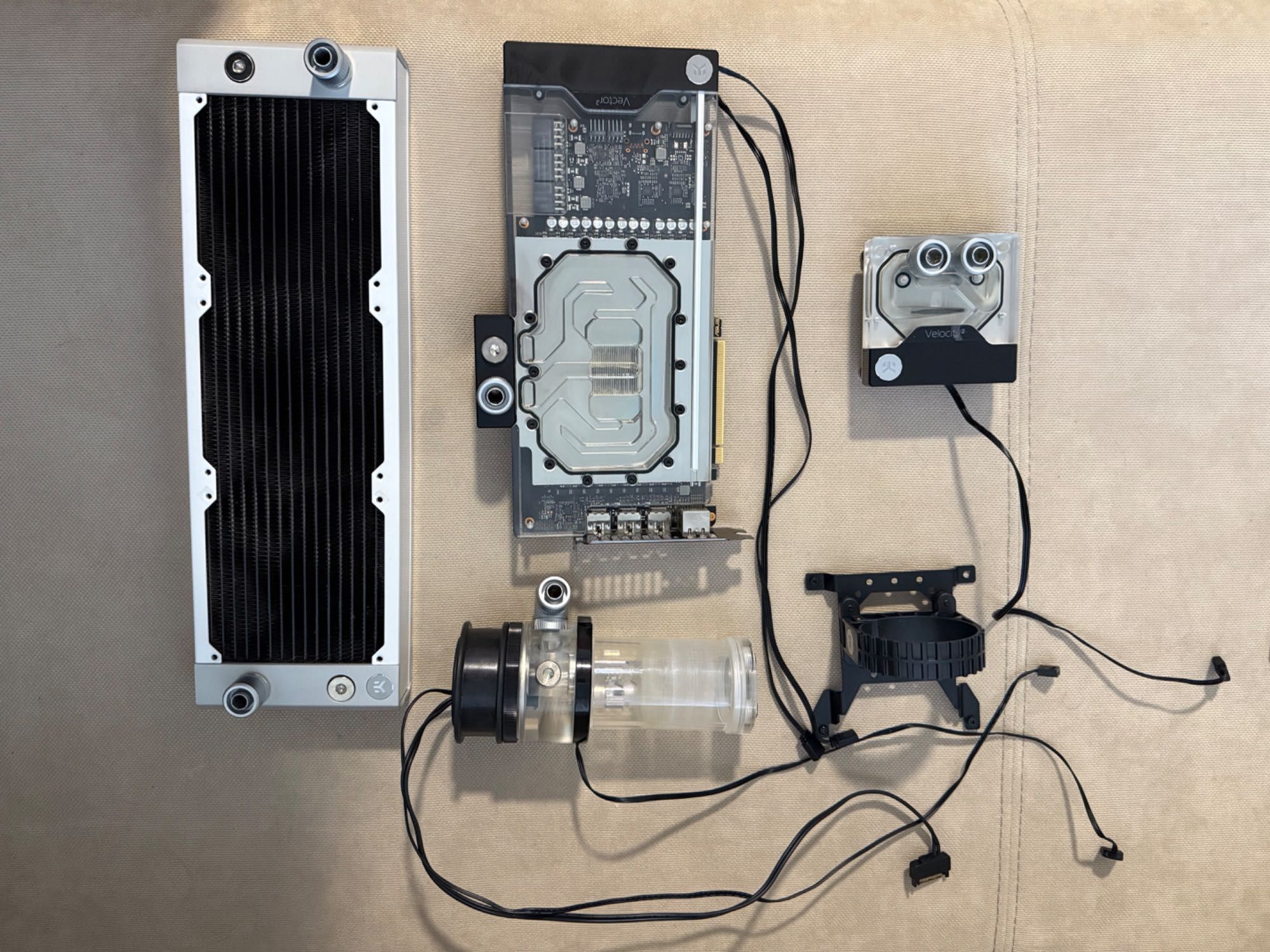 ASUS RTX 3080Ti + водяне охолодження EKWB Vector² Velocity² | LGA 1700