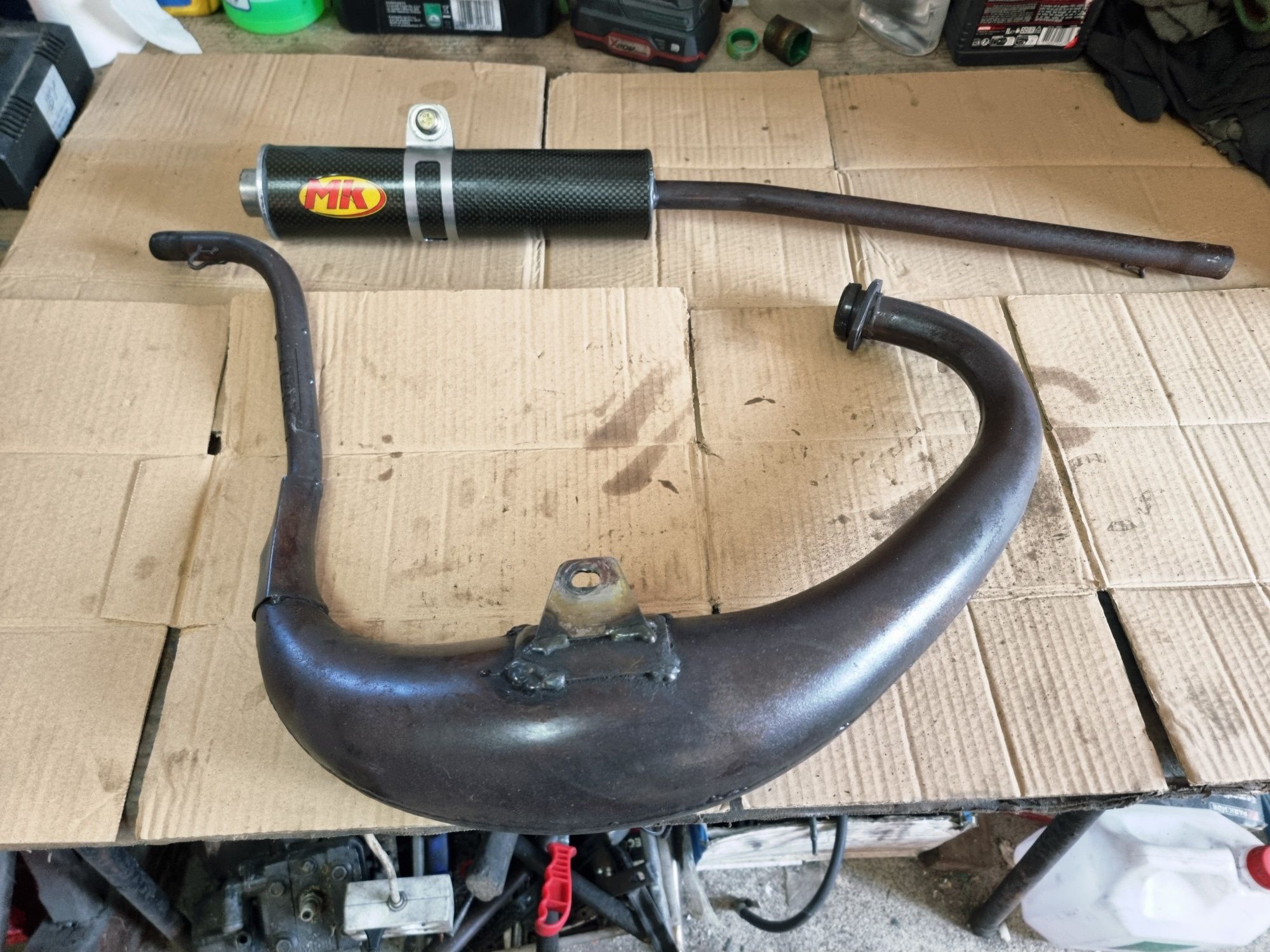 Escape Tun derbi gpr /aprilia rs