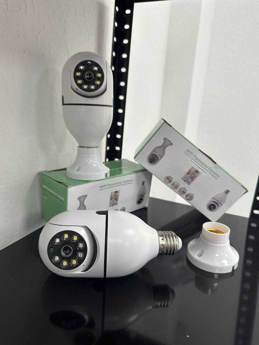 Камера видеонаблюдения с ДАТЧИКОМ движения и НОЧНОЙ съемкой! WI-FI.