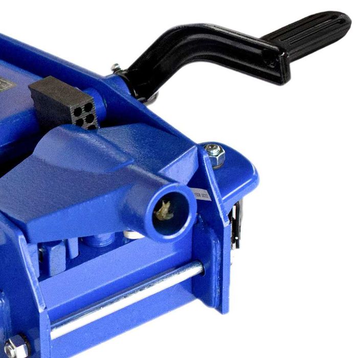 Домкрат гідравлічний підкатний 3,5т 145-500мм з педаллю 38кг DP-35038