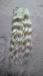 Wlosy Naturalne Rosyjskie 70 g Platynowy blond 52 cm