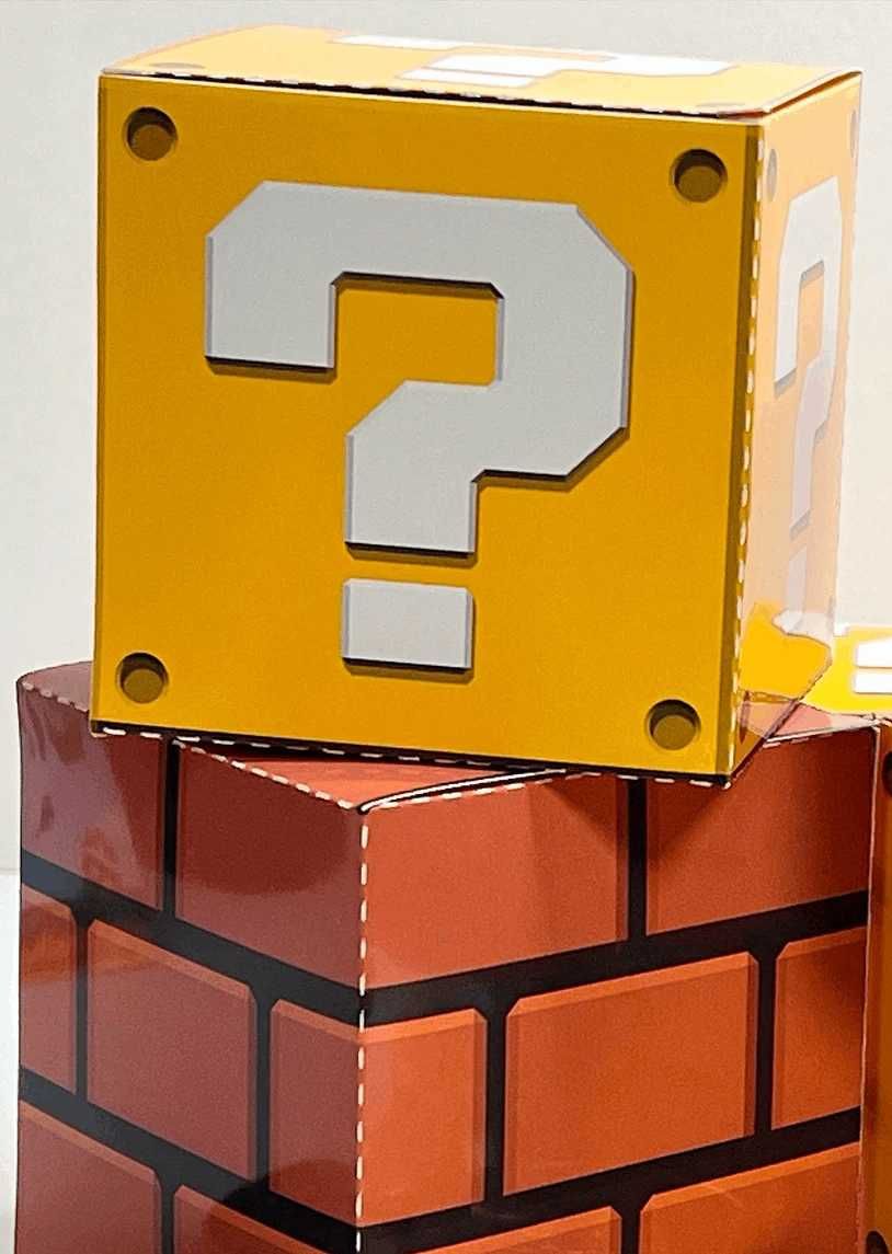 vendo cubos SUPER MÁRIO aniversário