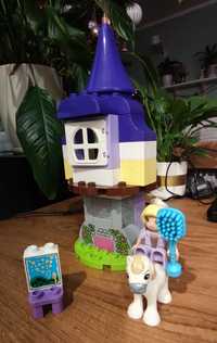 LEGO Duplo Wieża Roszpunki + puzzle Księżniczka Zosia