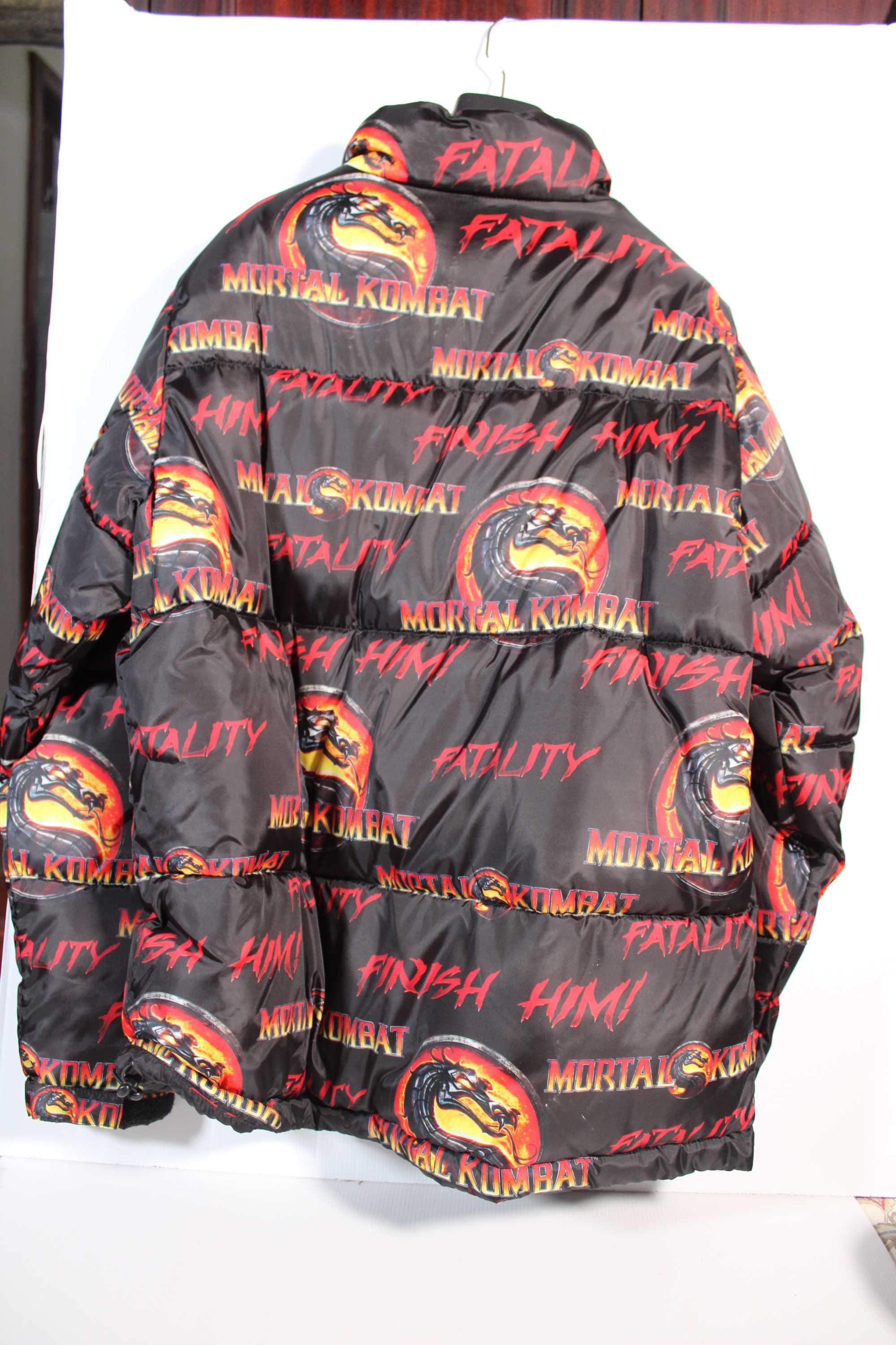 Casaco Preto Mortal Kombat Oficial