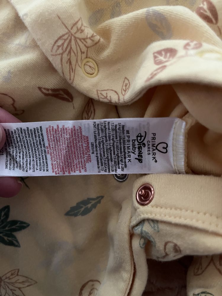 Conjunto pijamas Primark bebé 0 meses