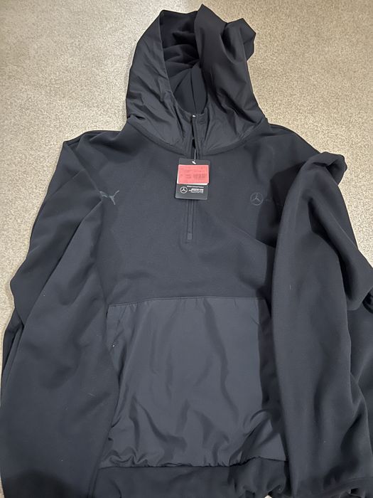 Кофта толстовка Puma MAPF1. Чорная.