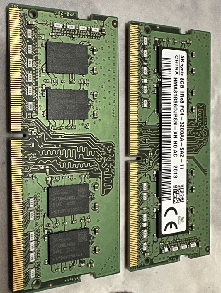 Dell Dysk Toshiba 512GB ssd m2 dell + sk hynix 16GB ddr4 3200mhz ram