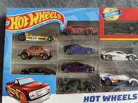 Zestaw 10 aut hot wheels