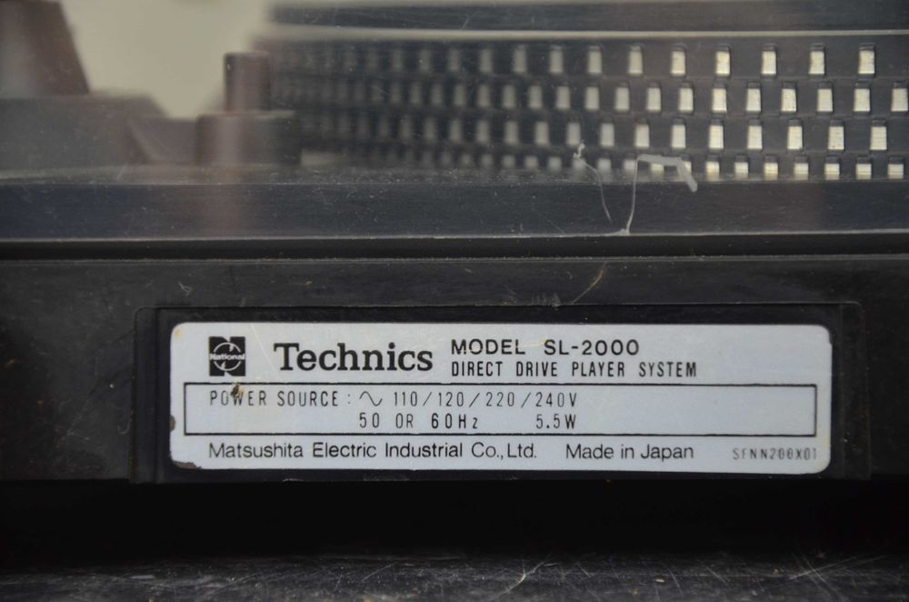 TECHNICS SL-2000 GRAMOFON Direct Drive wkładka Tonar Banana DJ  MM