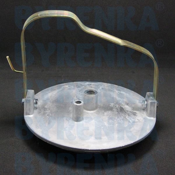 Кришка доїльного відра алюміній (без прокладки) доїльного апарата