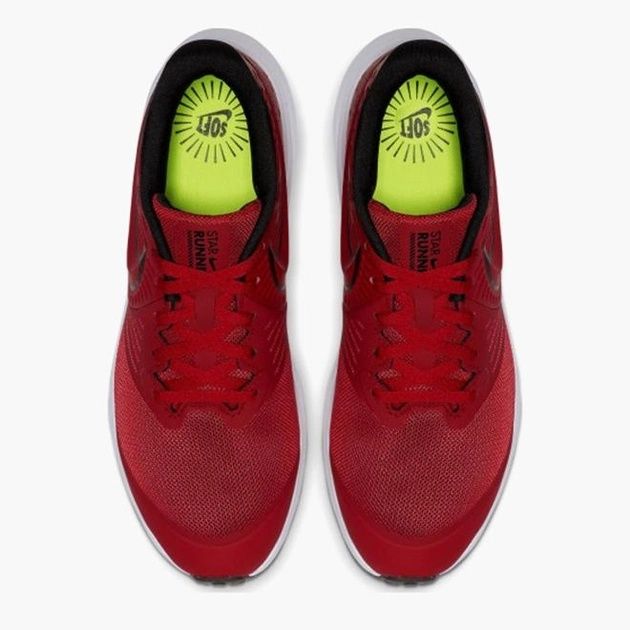 Кросівки дитячі Nike Star Runner 2 (Gs) AQ3542-600 38.5 (6Y) Красні