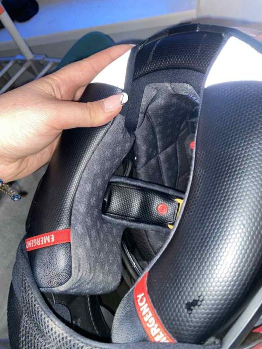 HJC rpha 11 carnage rozm. M + intercom cardo spirit