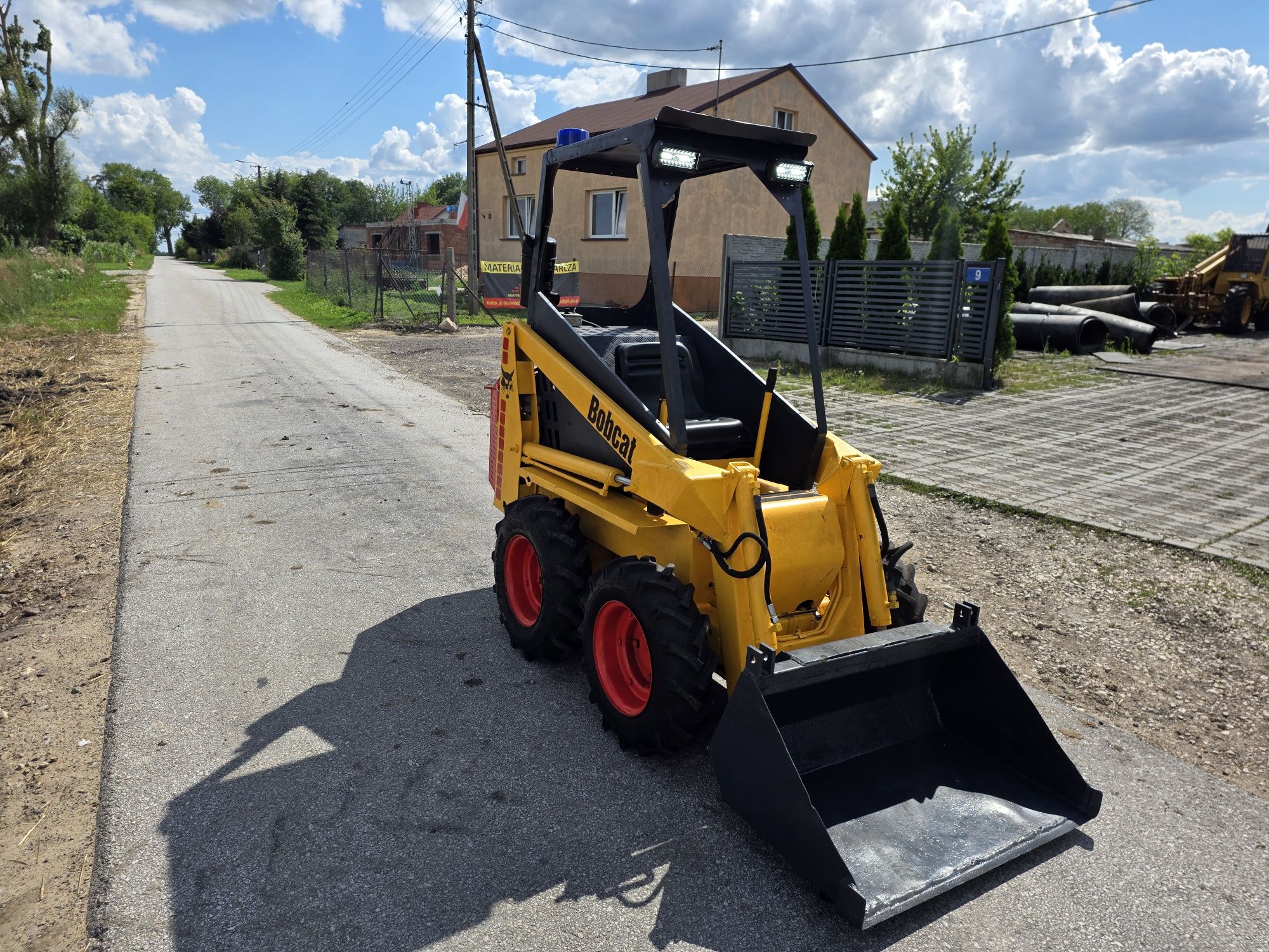 Miniładowarka Bobcat  Ładowarka