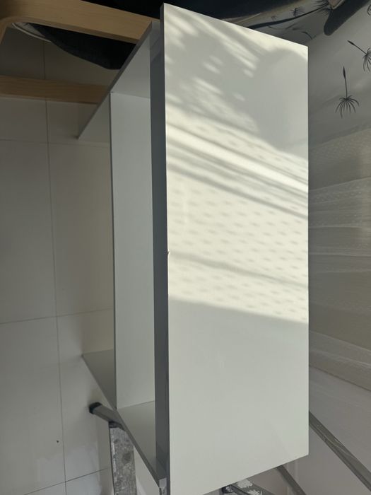 Toaletka biała wys80cm, dlug80cm, glęb30