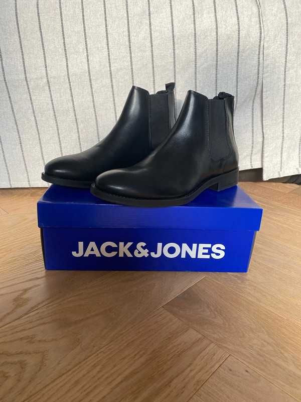 Nowe buty, sztyblety, za kostkę, męskie - Jack Jones rozm. 43