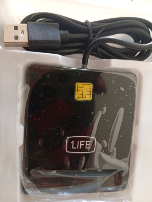 leitor de cartões inteligente