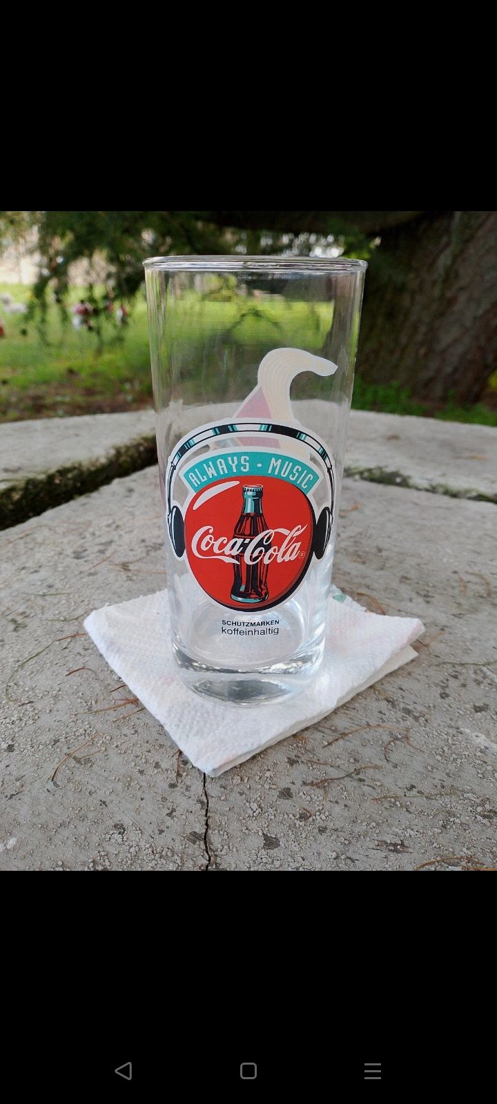 Szklanka kolekcjonerska coca cola