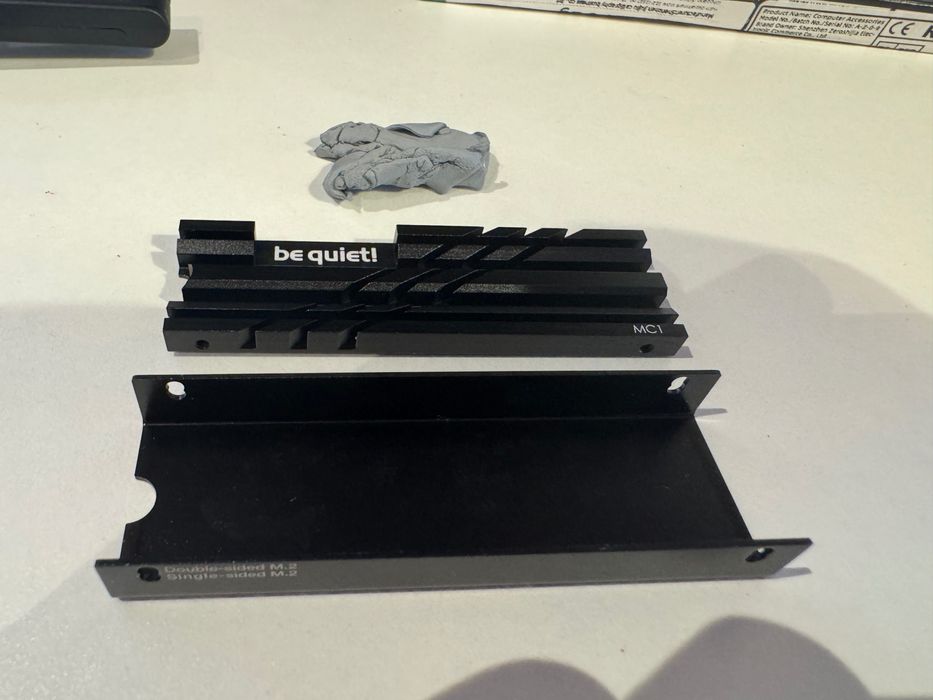 be quiet! MC1 – radiator dla SSD M.2 2280 (PC/PS 5)