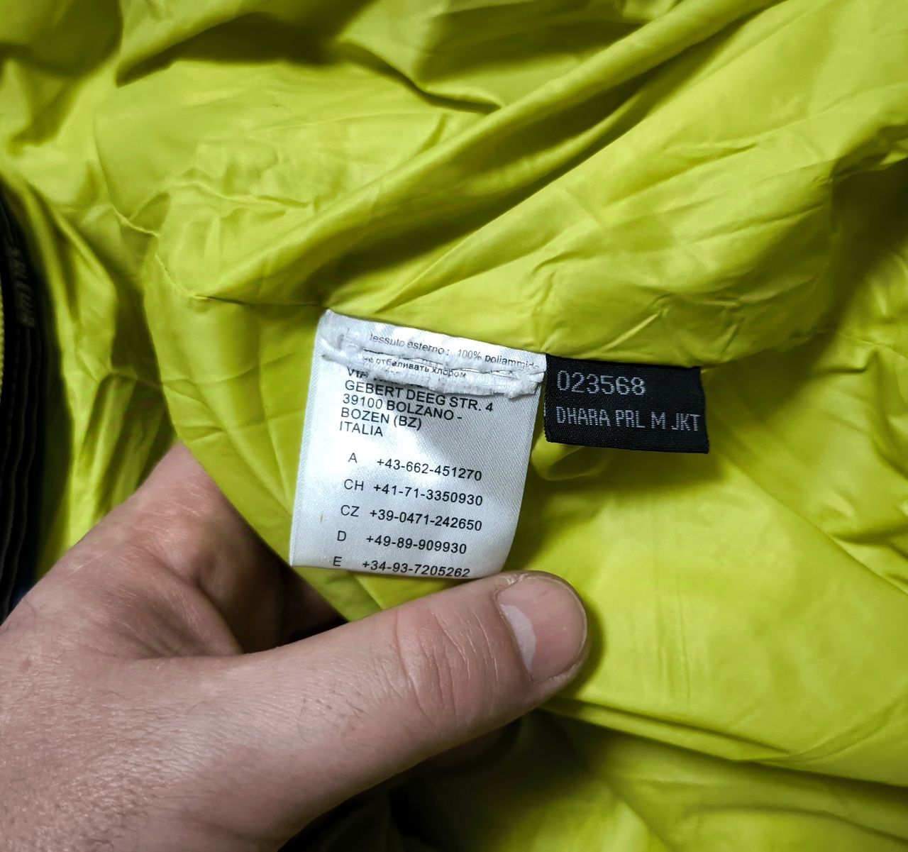 Чоловіча куртка Salewa